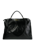 Large Peekaboo, &pound;550, Handbags, Black, Patent Leather, Front view